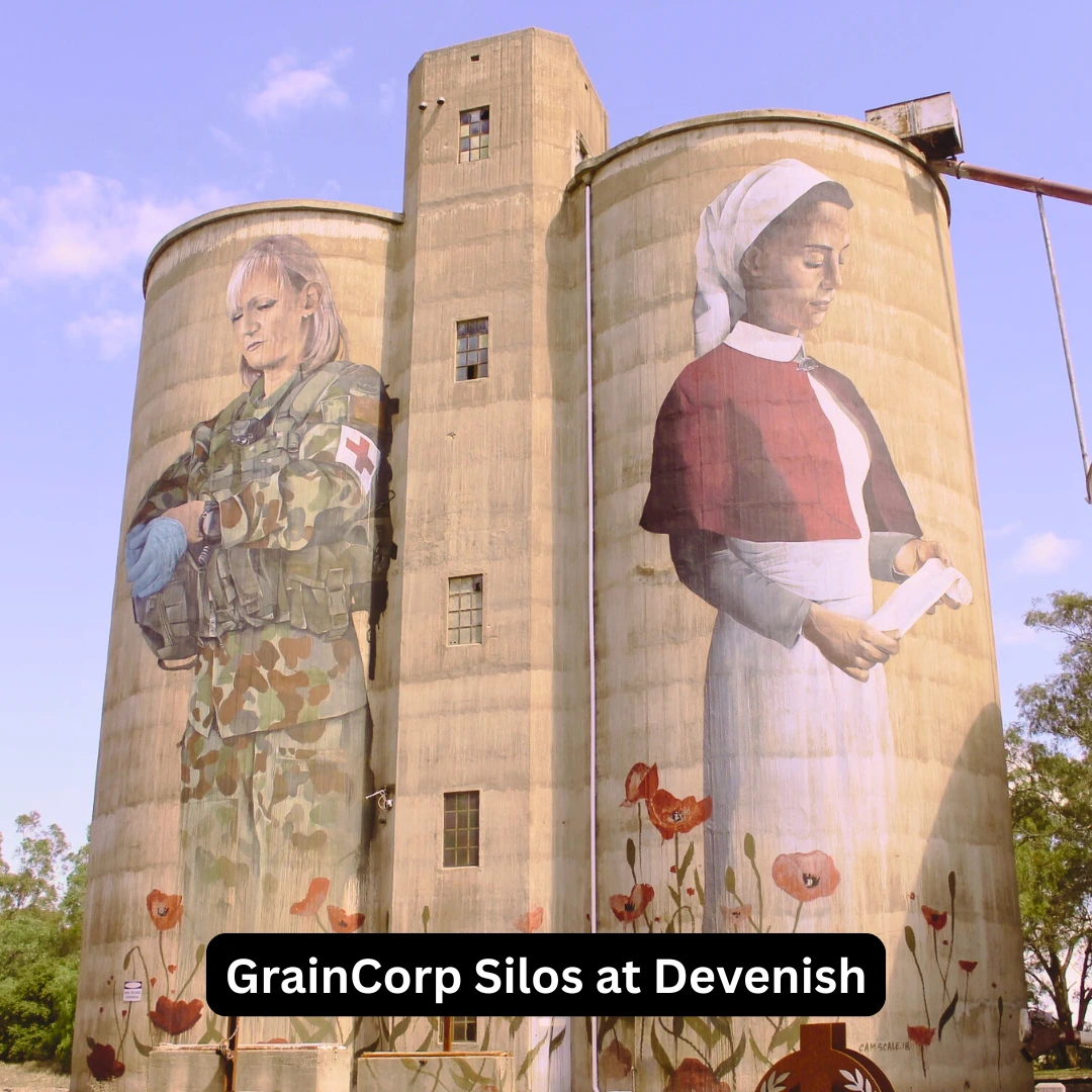 GrainCorp Silos at Devenish