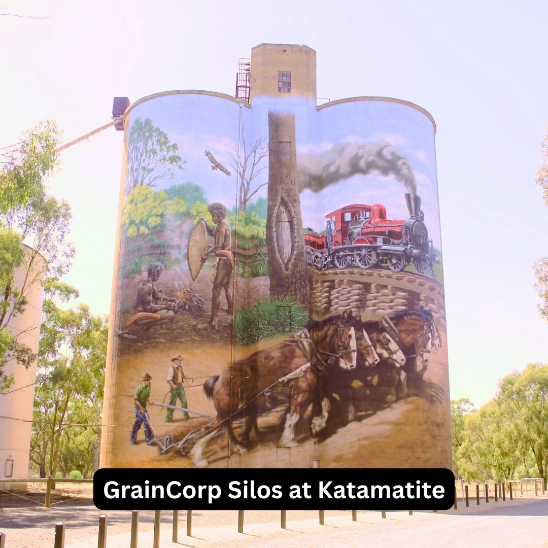 GrainCorp Silos at Katamatite