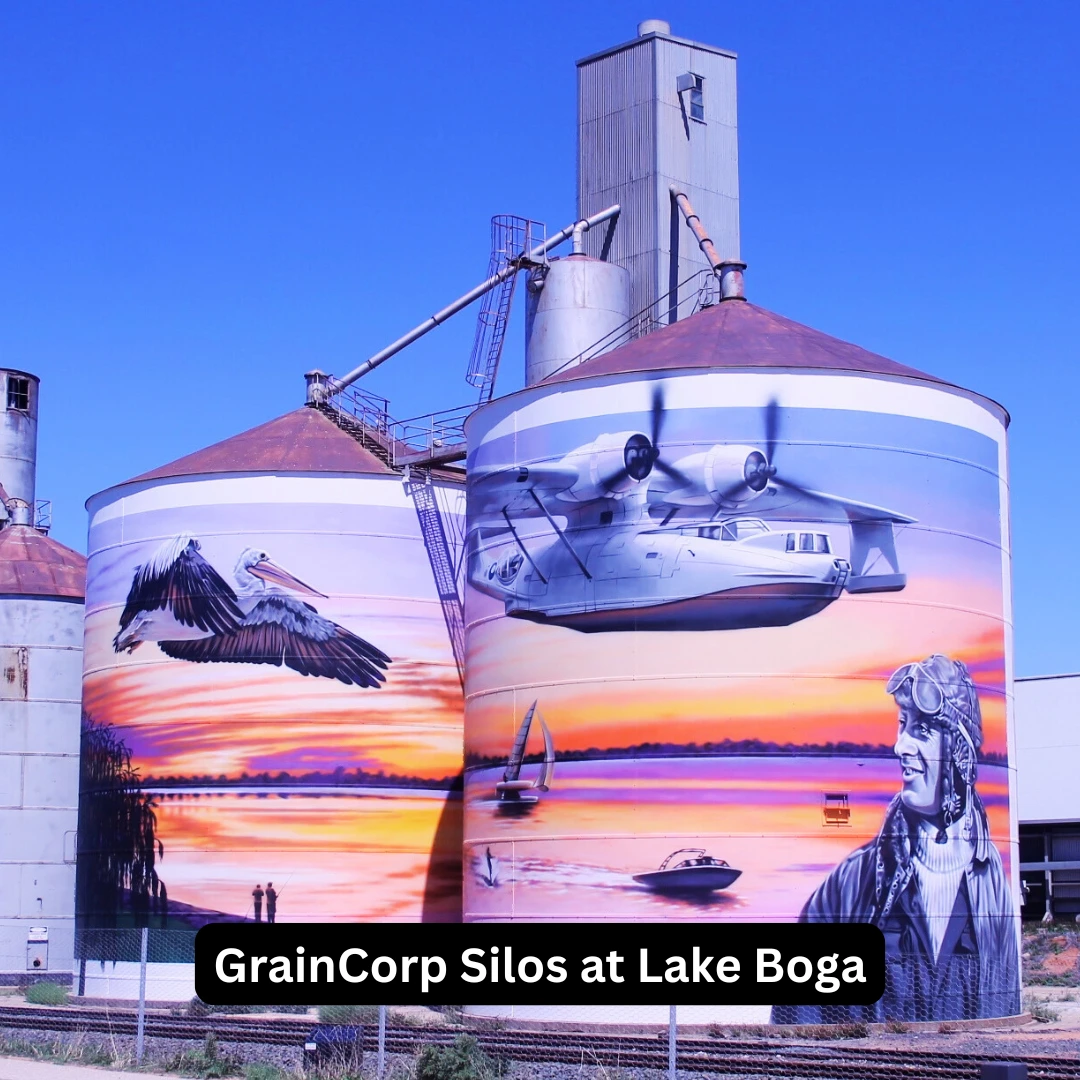 GrainCorp Silos at Lake Boga