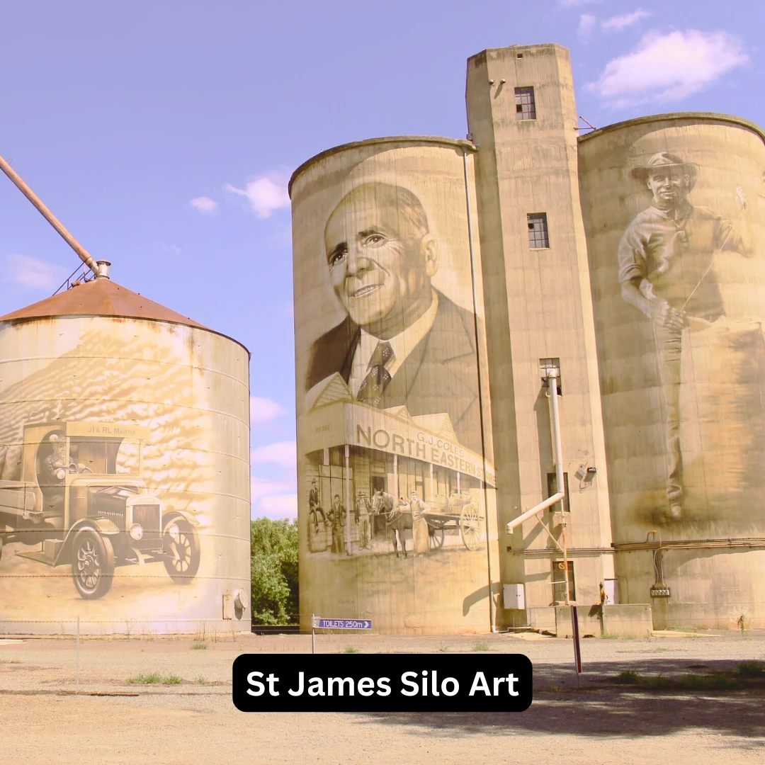 St James Silo Art